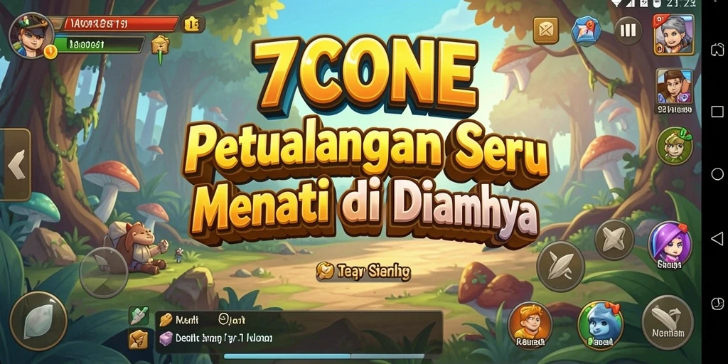Menampilkan gameplay seru di dunia petualangan 7CONE.