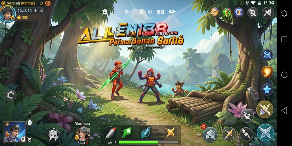 Tangkapan layar ALIEN138 memperlihatkan gameplay yang penuh warna dan menyenangkan.