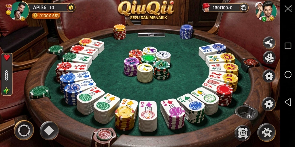 Tampilan gameplay QiuQiu API36 yang menarik dan menantang.