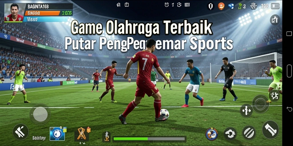 Tampilan gameplay seru BAGINTA168 di dunia olahraga.