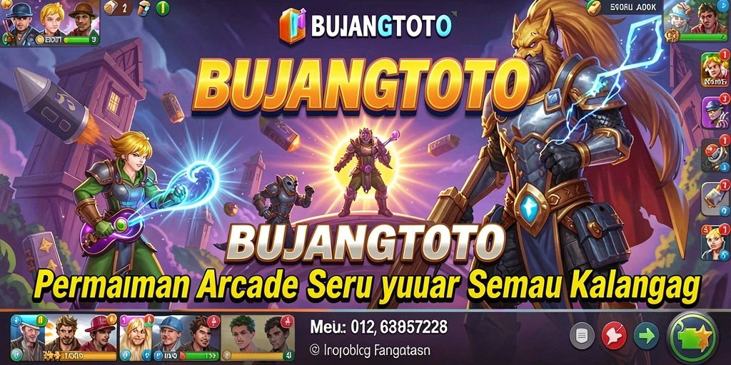 Tampilan menarik gameplay BUJANGTOTO yang penuh warna.