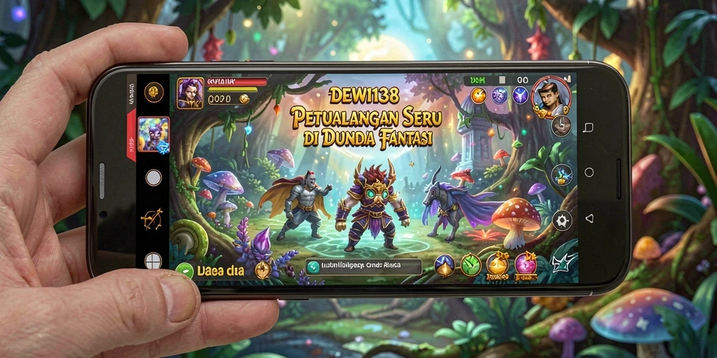 Tampilan gameplay seru di dunia petualangan DEWI138.