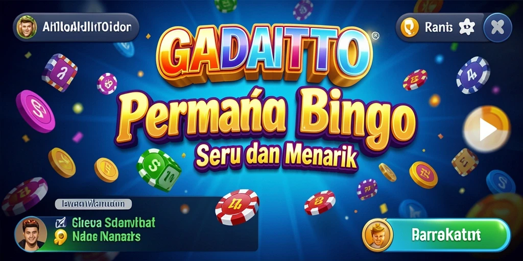 Tampilan gameplay seru GADAITOTO dengan Bingo yang menarik.