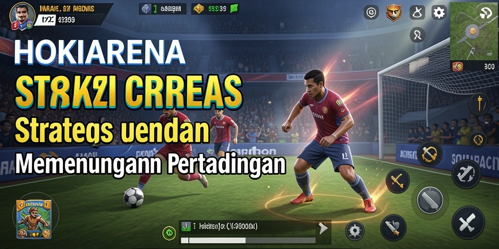 Screenshot utama HOKIARENA menunjukkan strategi pertempuran yang seru.