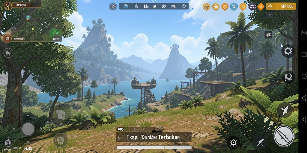 Gameplay seru di dunia terbuka MPO08 yang menakjubkan.