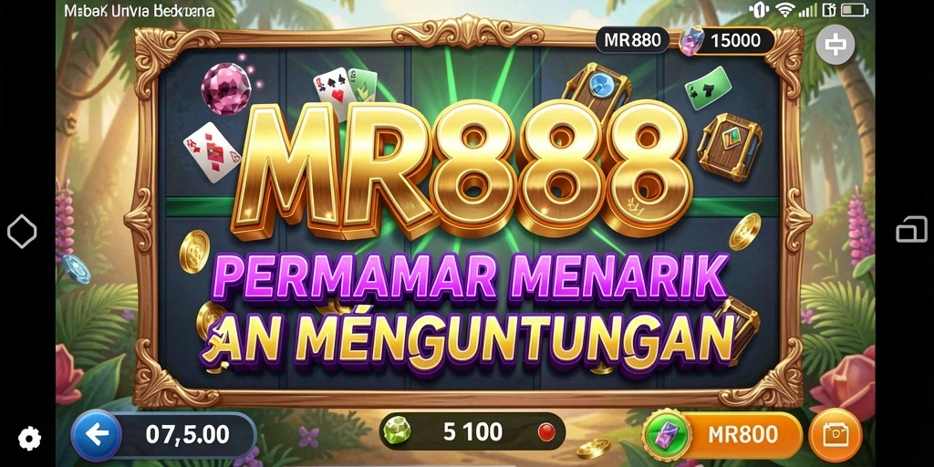 Tampilan gameplay MR888 yang menarik dan seru di dunia slot.