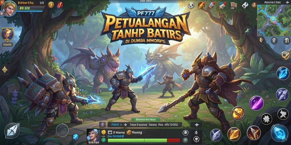 Tampilan gameplay PF777 yang epik dan mendebarkan.