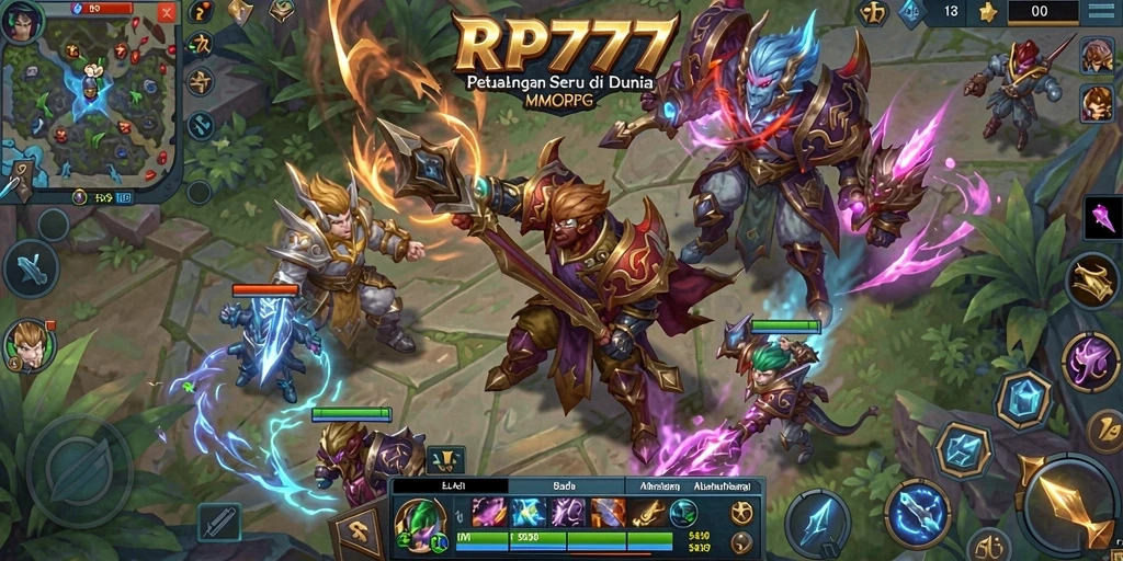 Tampilan gameplay RP777 yang menyenangkan dan penuh aksi.