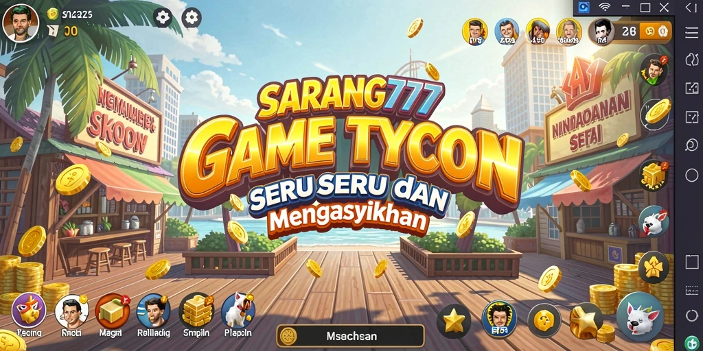 Tampilan gameplay SARANG777 yang seru dan menarik.