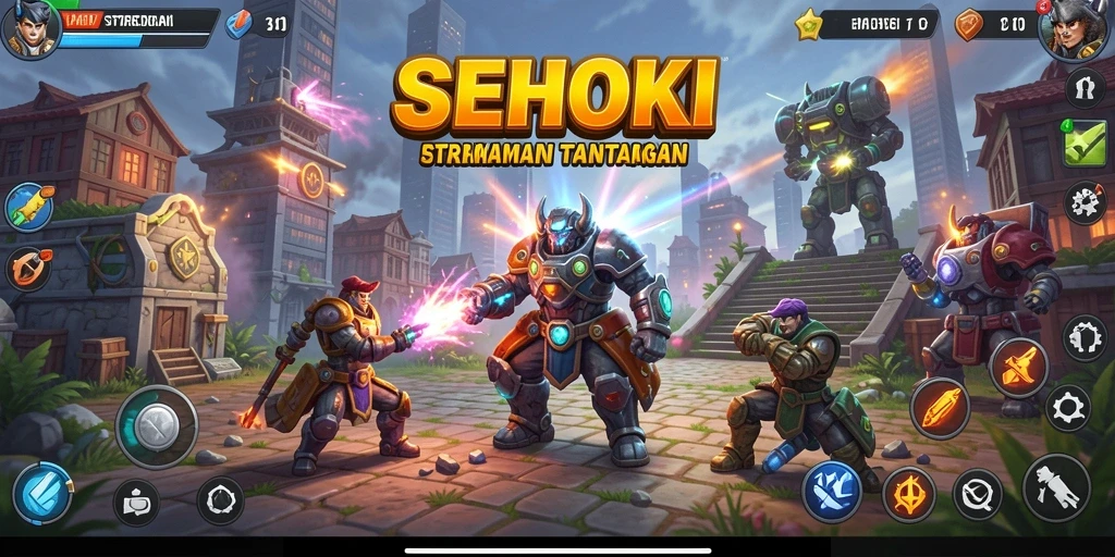 Tampilan gameplay SEHOKI yang penuh strategi dan tantangan.