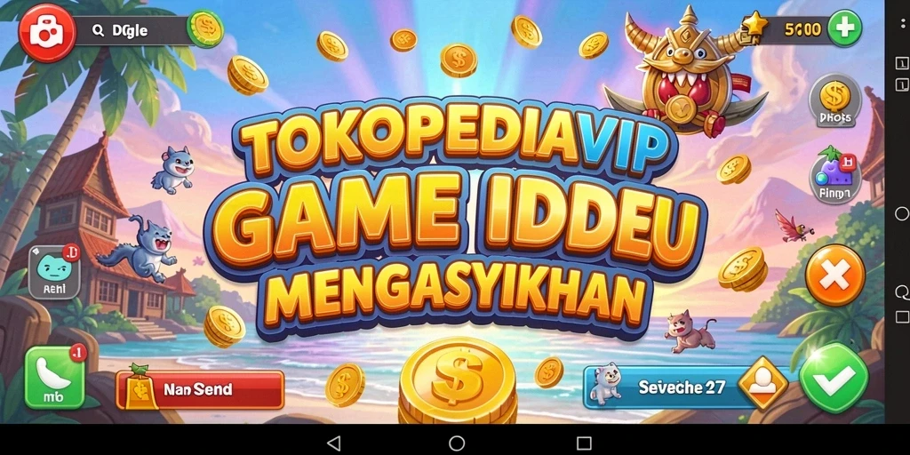 Tangkapan layar <strong>TOKOPEDIAVIP</strong> menampilkan gameplay yang menarik dan menawan.