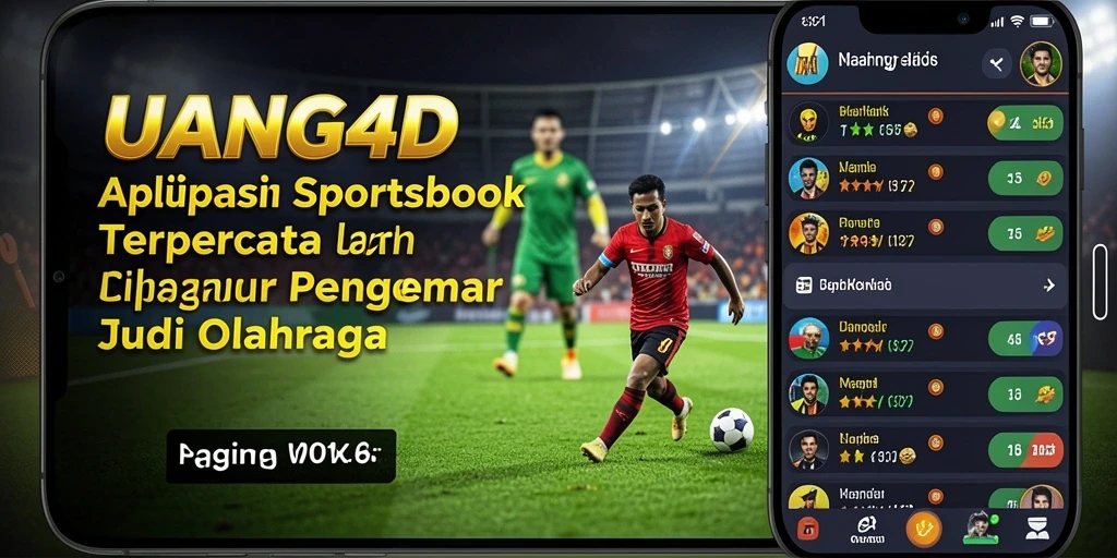 Tampilan utama gameplay UANG4D dengan berbagai pilihan taruhan olahraga.