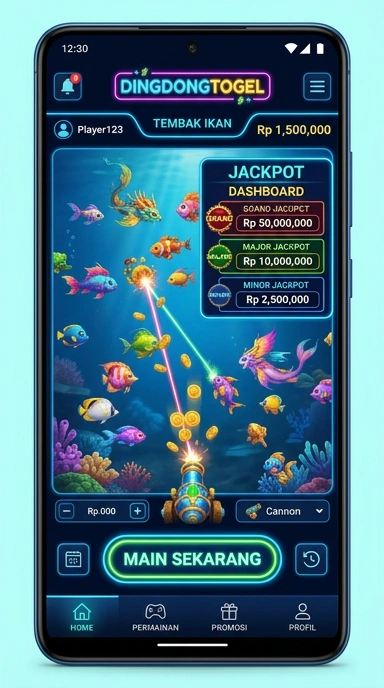 Tampilan antarmuka utama dingdongtogel yang menarik.